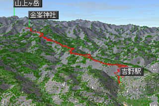 吉野山マップ