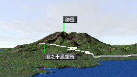 桜島マップ