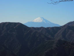 北尾根からの富士