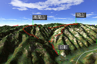 高尾山マップ