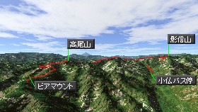 高尾山マップ
