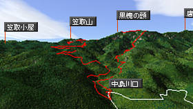 中瀬川マップ