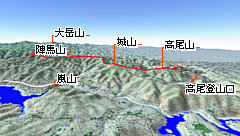 高尾山MAP
