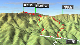 唐松尾山マップ