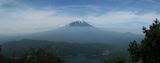 雪頭ヶ岳からの富士