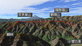 奈良倉山マップ