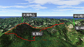 大満寺山マップ