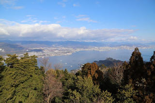 広島の市街を一望