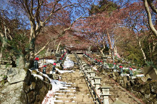 大山寺への階段 