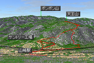 天王山マップ