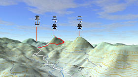 香春岳MAP
