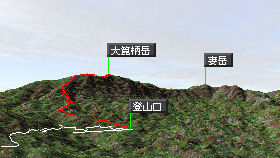 高隈山マップ