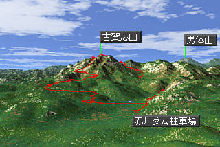 古賀志山マップ