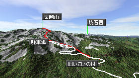 栗駒山マップ