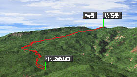 焼石岳マップ