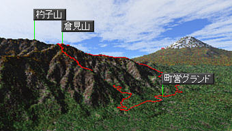 倉見山マップ